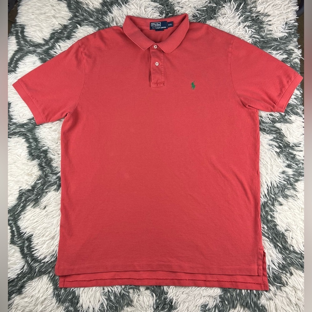Polo Ralph Lauren Men’s Coral Polo Shirt Size XXL